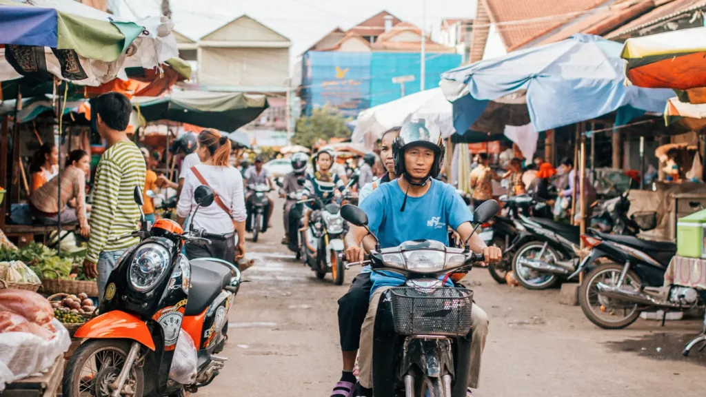 Market in Cambodia