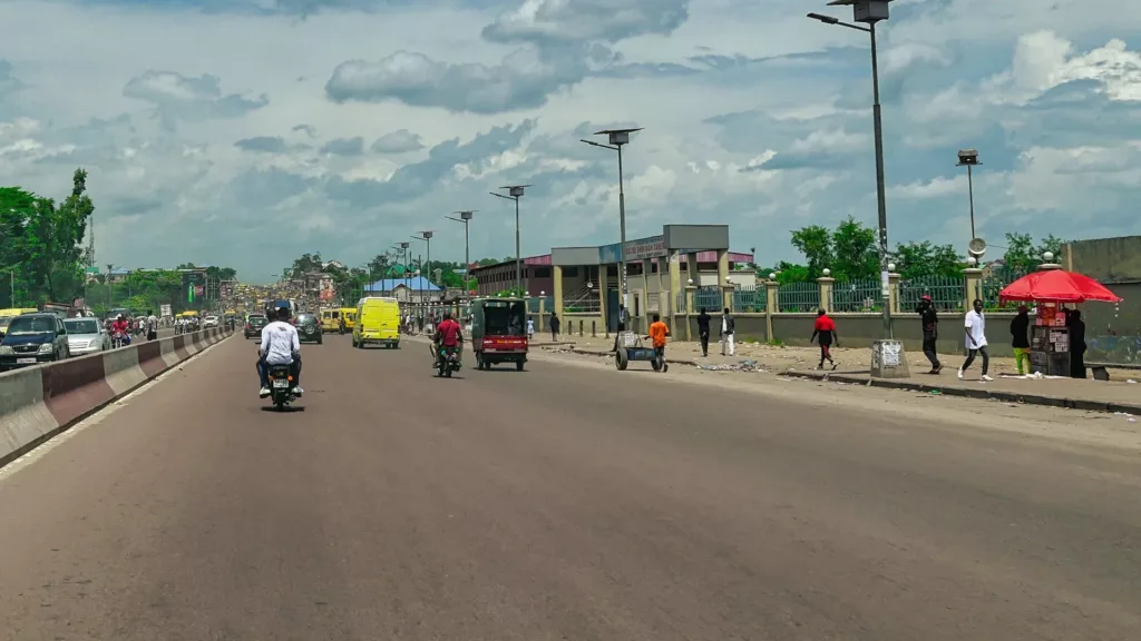 Street in Kinshasa