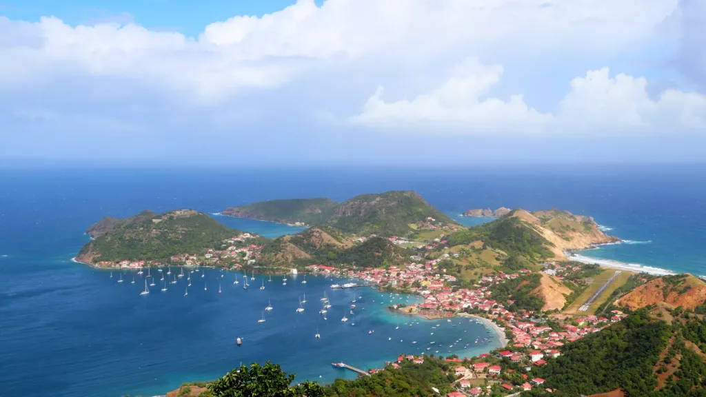 View of Guadeloupe