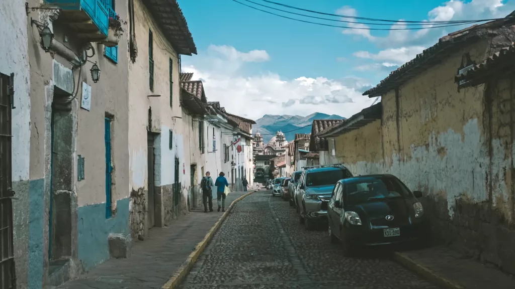 Street in Peru
