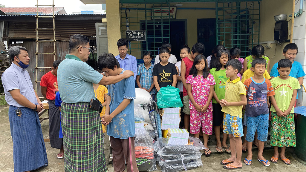 AFCI Myanmar is focused on providing solid biblical training to adults, but when nearby orphanges have needs they are ready to help.