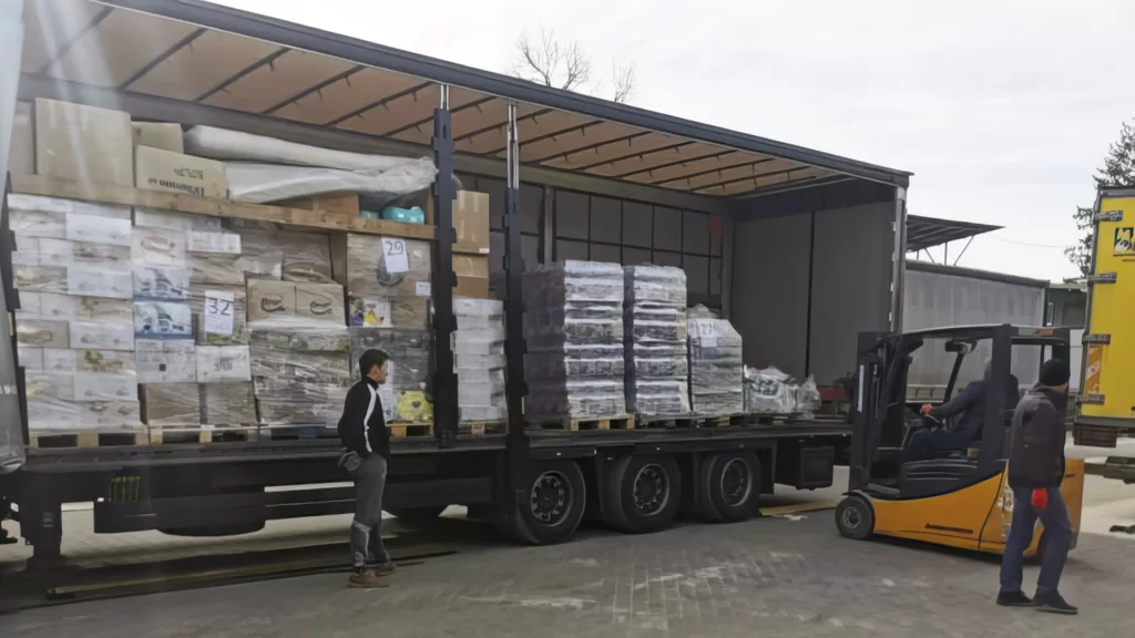 Truckload of supplies for Ukraine