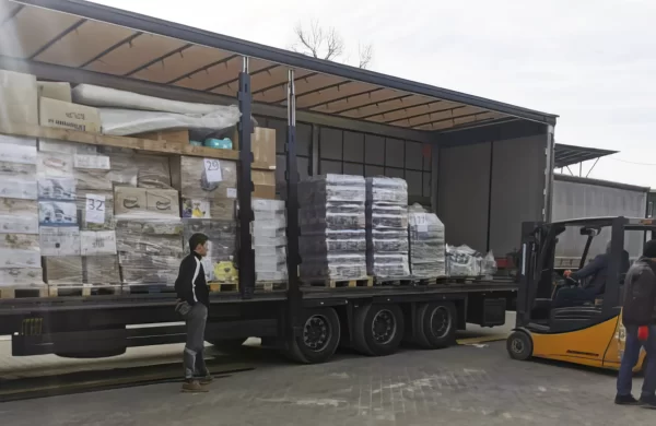 Truckload of supplies for Ukraine